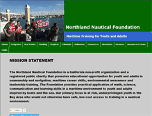 Tablet Screenshot of northlandnautical.org